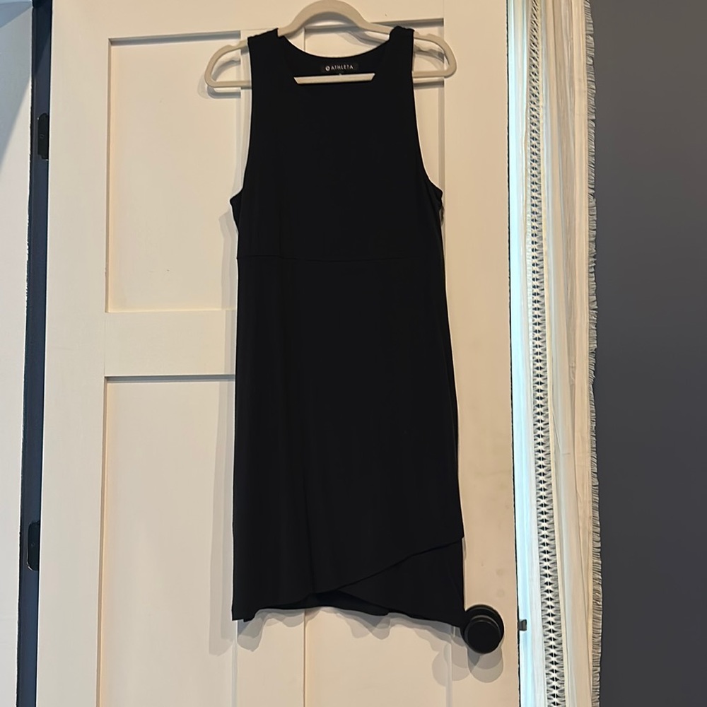 Athleta medium black knit dress